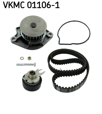 SKF VKMC 01106-1 Pompa acqua + Kit cinghie dentate